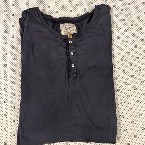 Ralph Lauren Men's Dark Gray Denim Casual Shirt